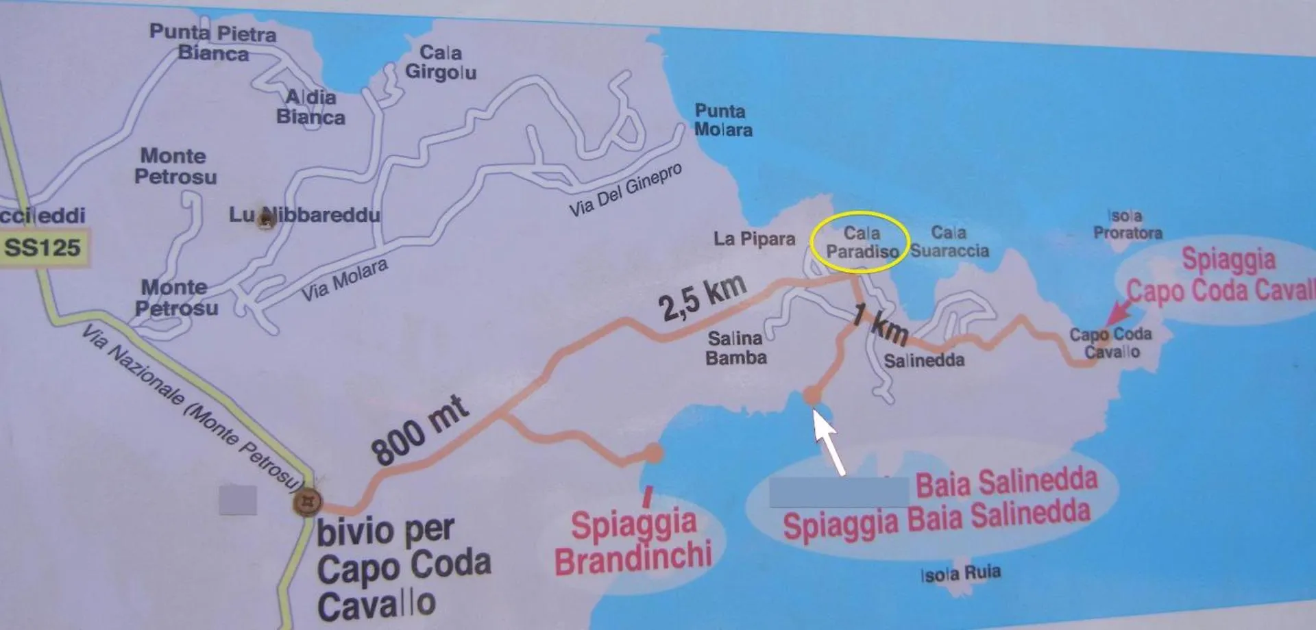 Дом отдыха Villino D5 Coda Cavallo Villaggio Cala Paradiso Сан-Теодоро